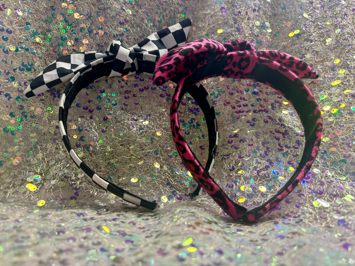 Wild Ones Knotted Bow Headband Bundle | 2-Pack Animal Print Set | Handmade & Ready to Ship