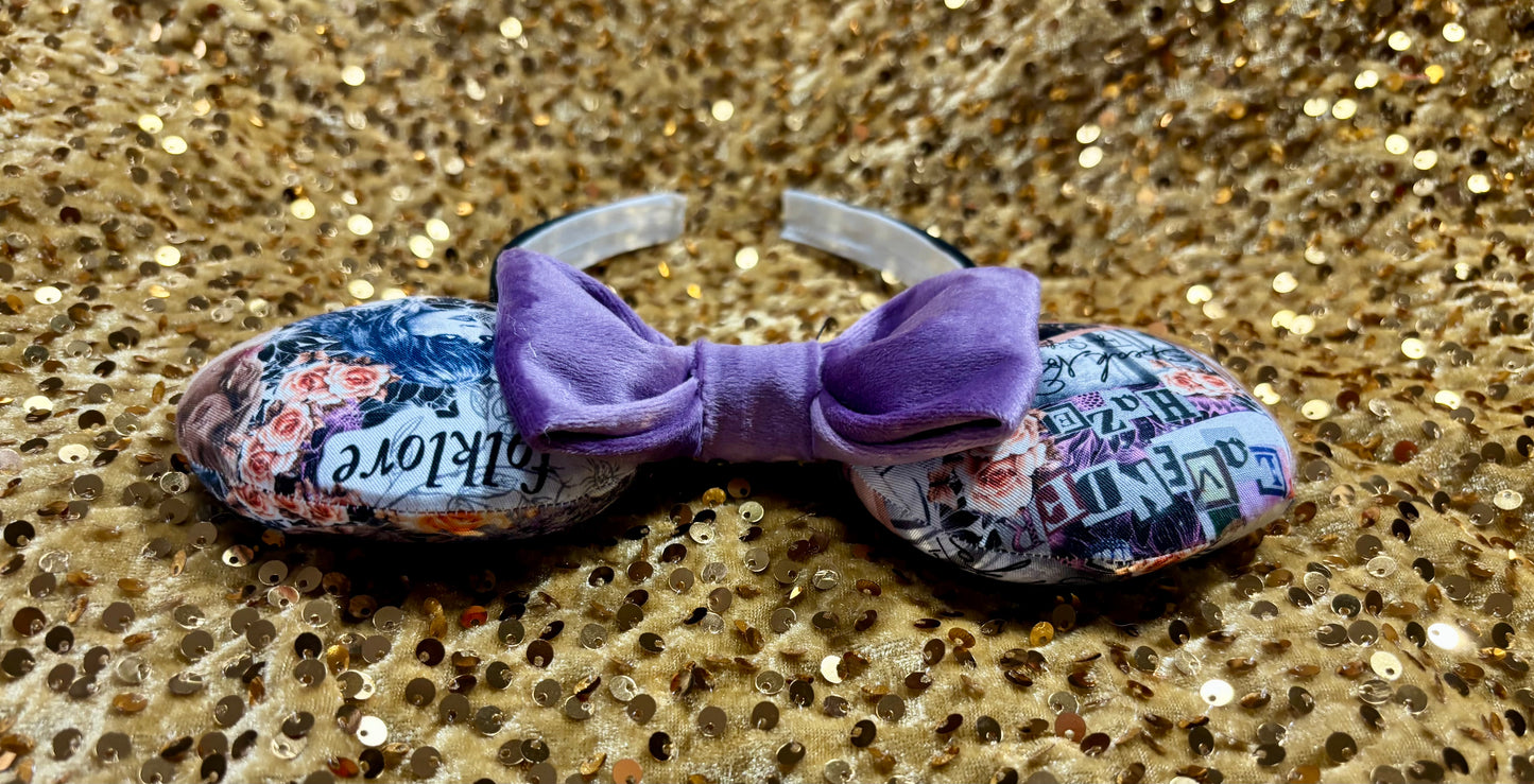 Lavender Haze Mouse Ears Headband | Taylor Swift Inspired Swiftie Disney Ears | Ready to Ship