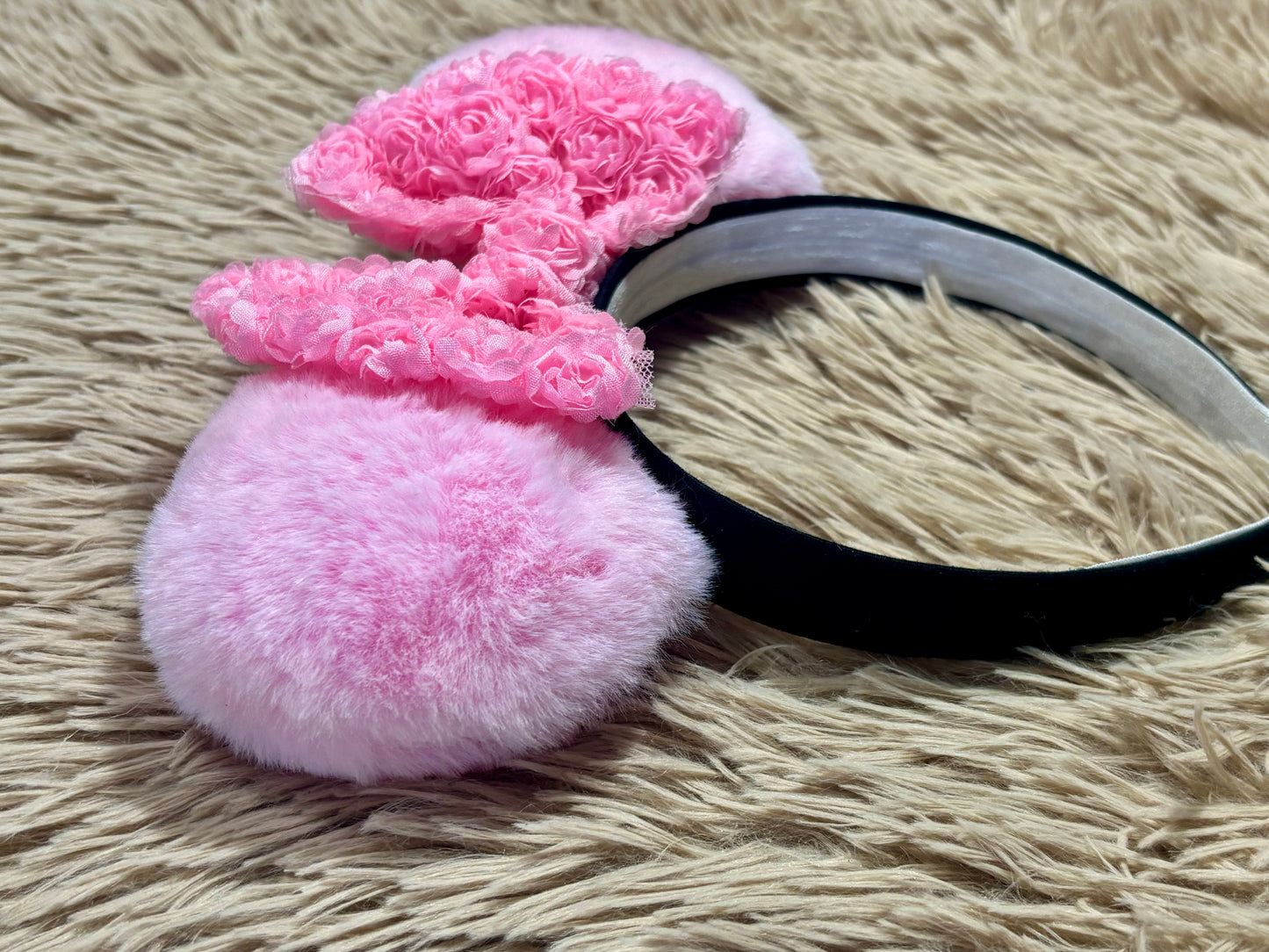 Pink Rose Ears