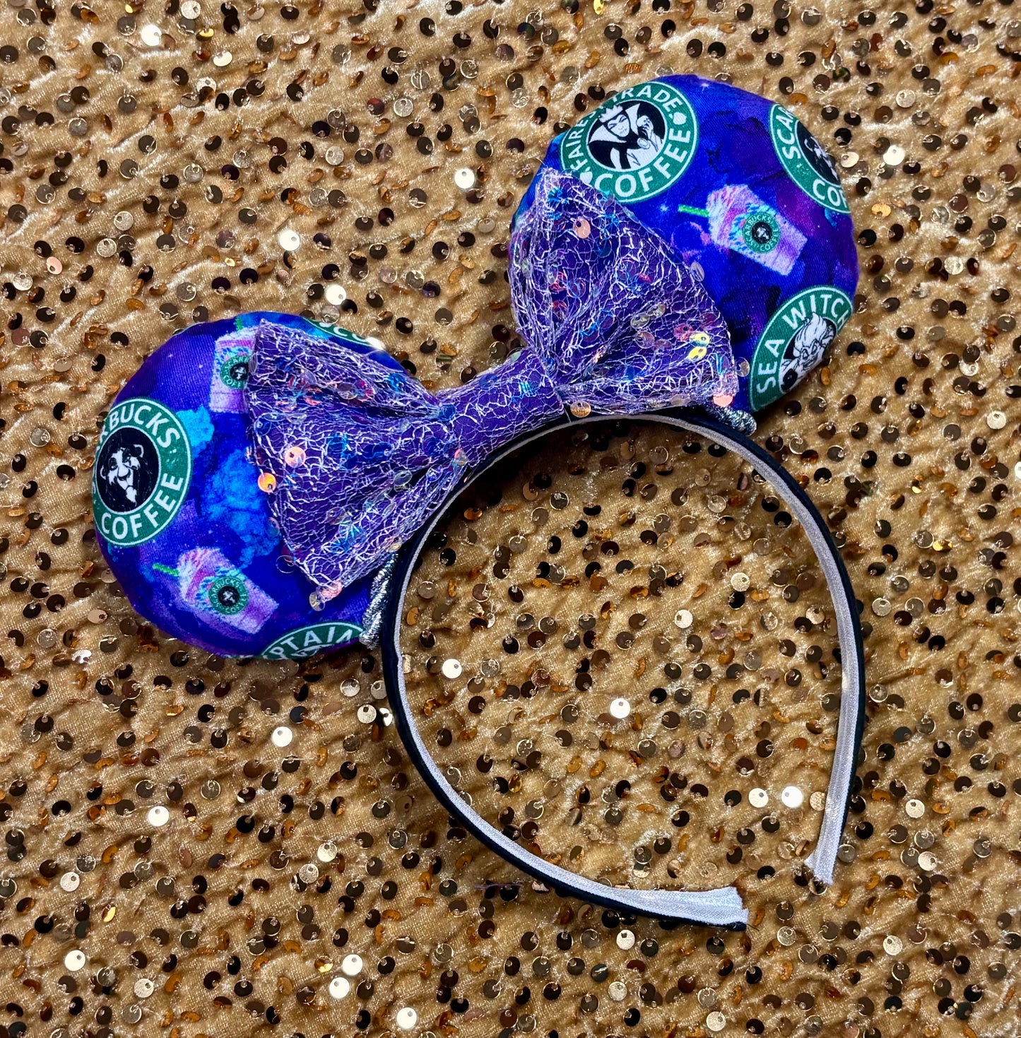 Caffeinated Villains Ear Headband