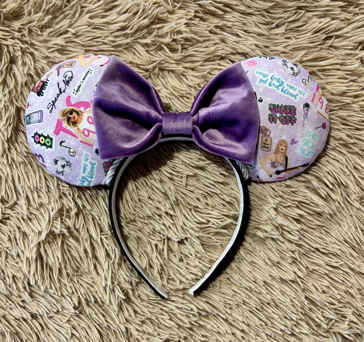 Purple Eras Ears