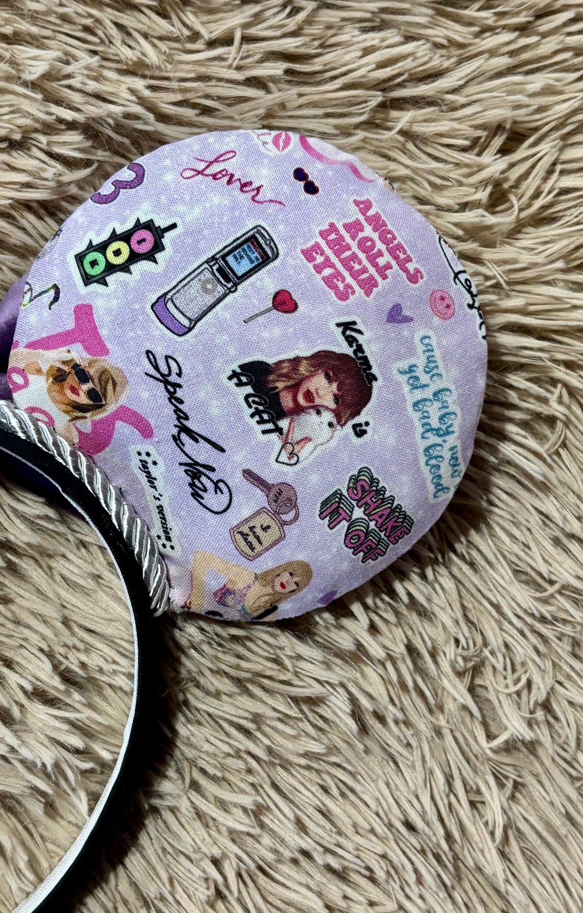 Purple Eras Ears