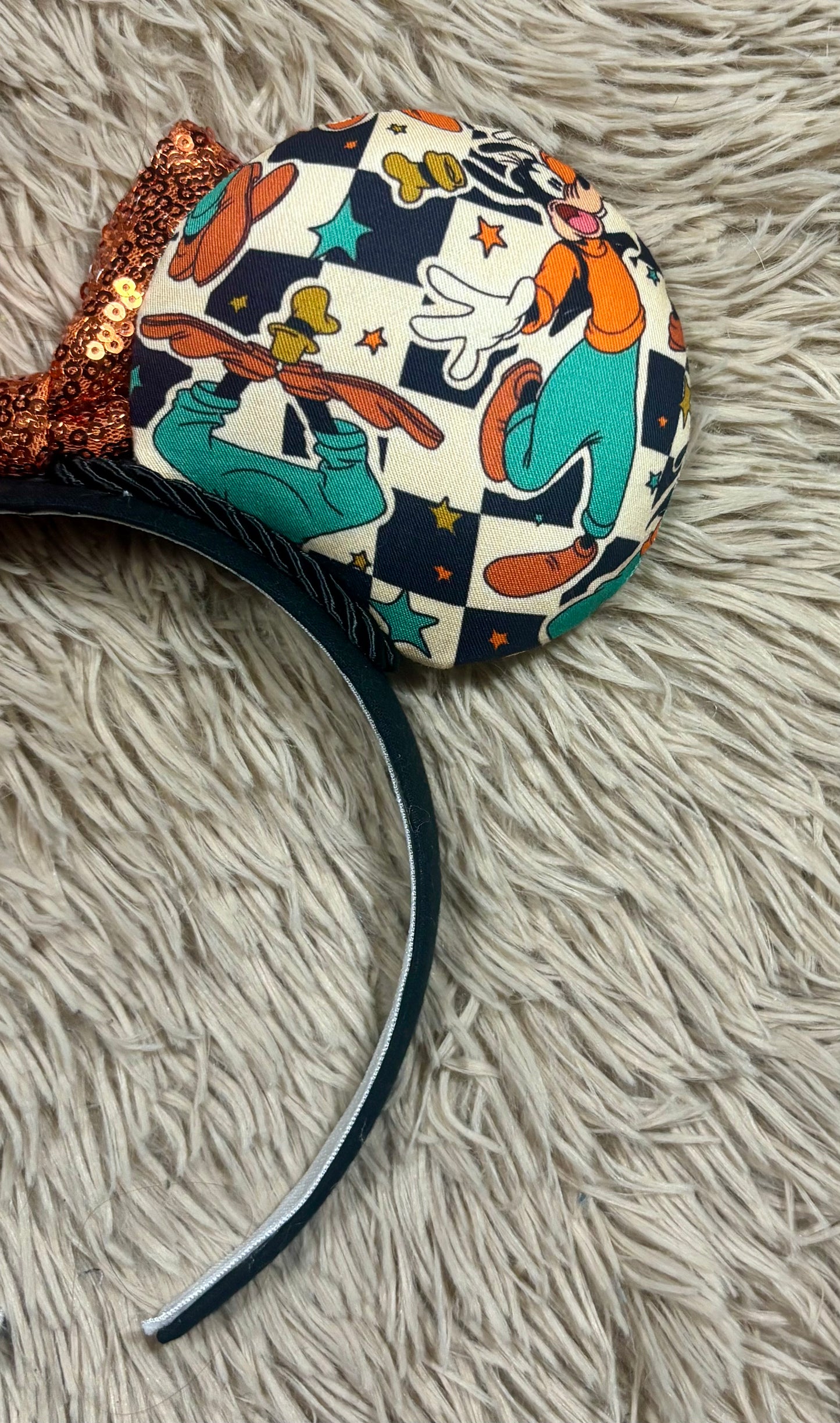 Pretty Goofy Ear Headband – Handmade Fan-Inspired Theme Park Ears