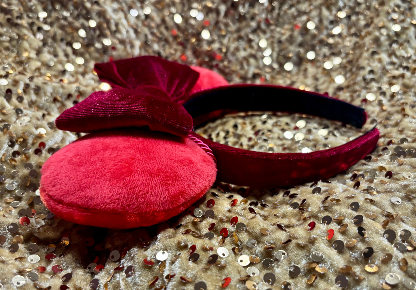 Red Plush Ears