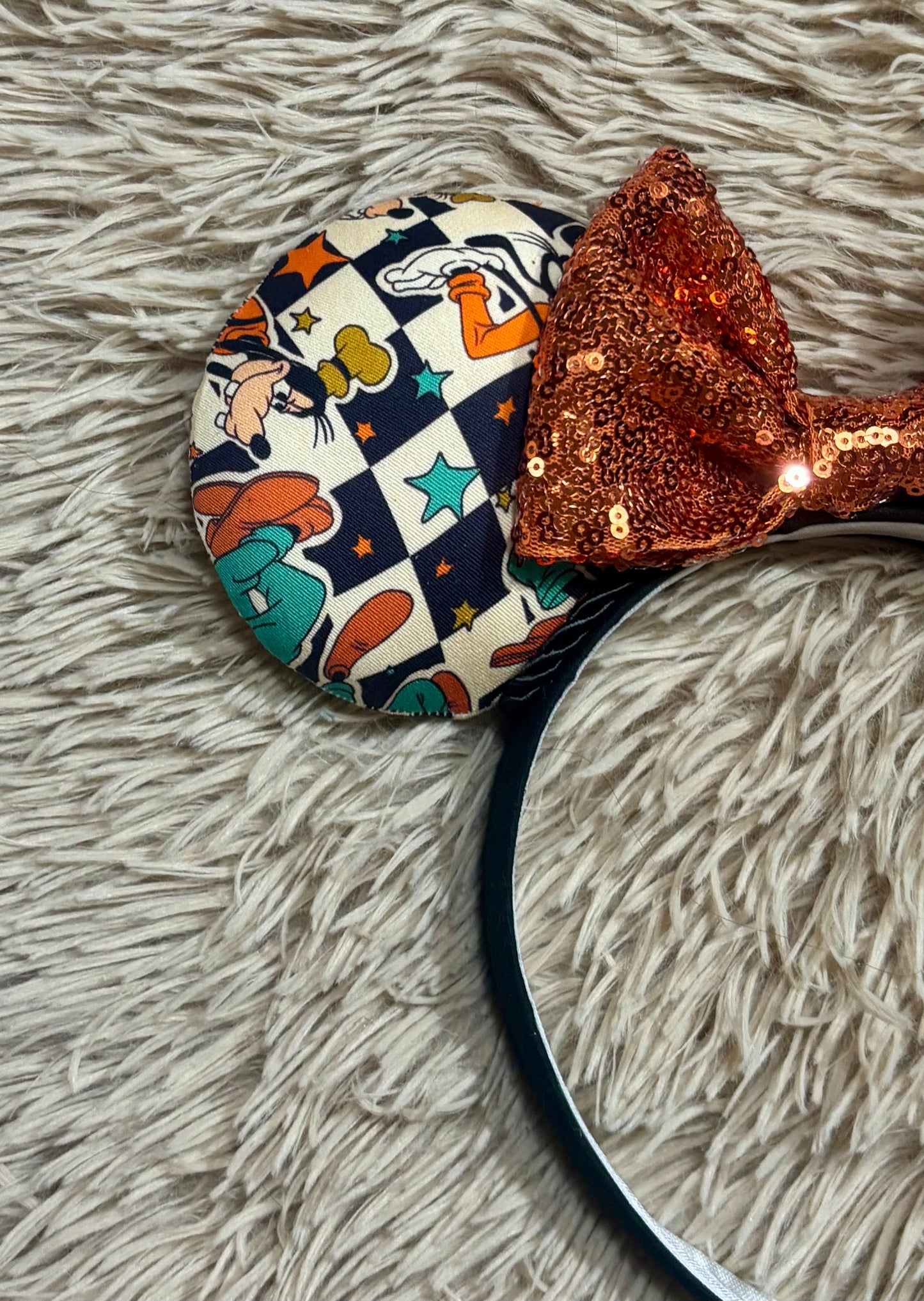 Pretty Goofy Ear Headband – Handmade Fan-Inspired Theme Park Ears