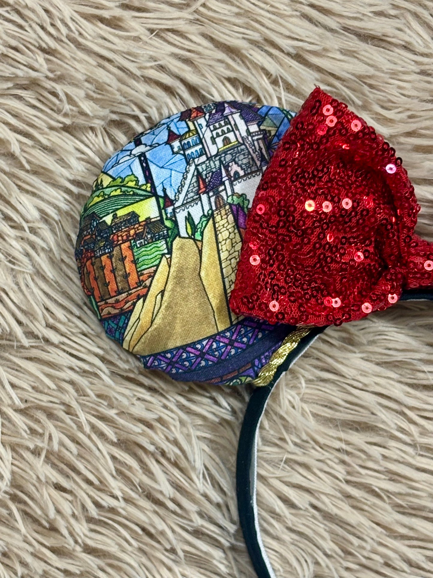 Stained Glass Ear Headband