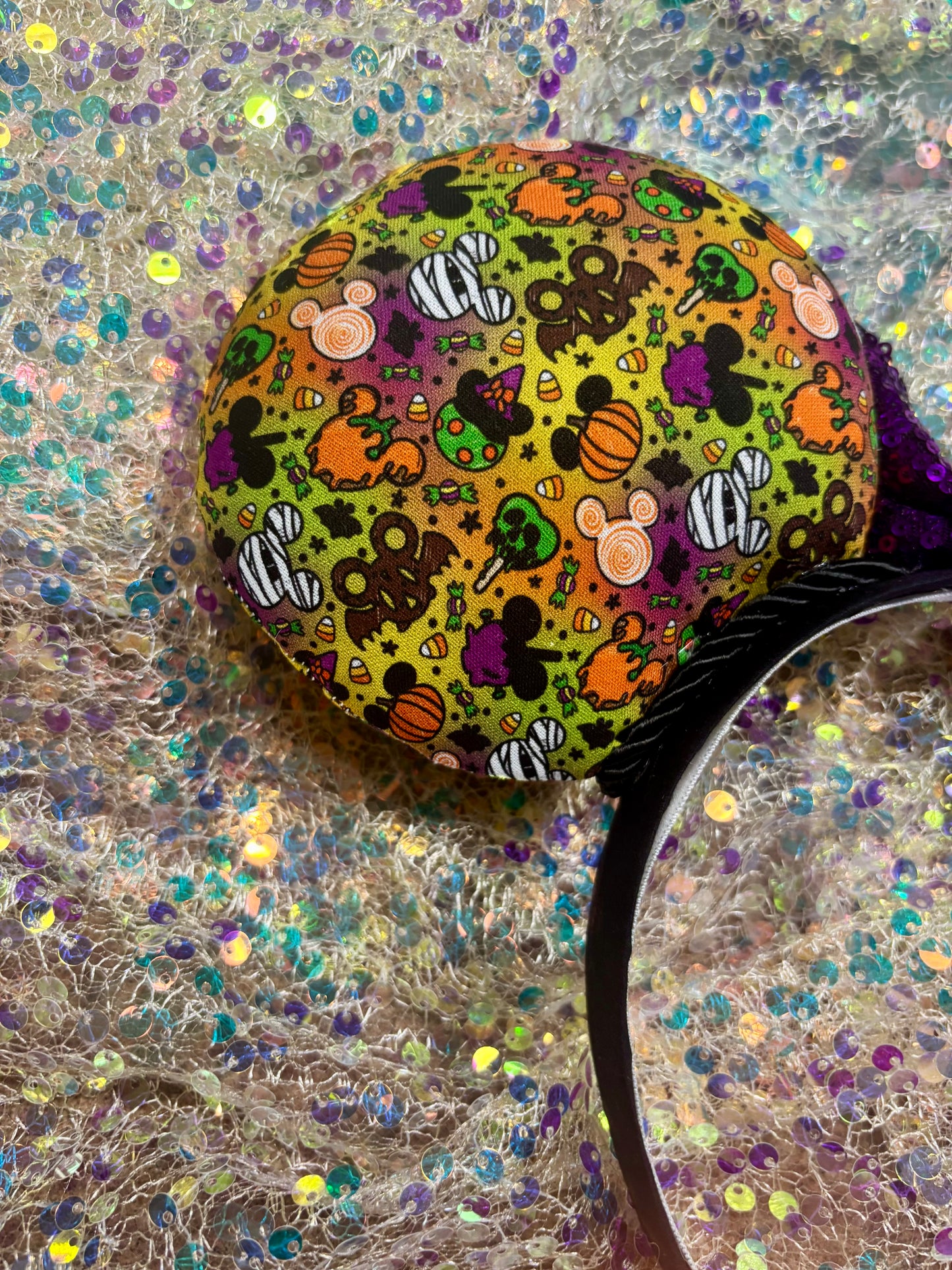 Halloween Treats Mouse Ears - Spooky Mickey Ears Headband