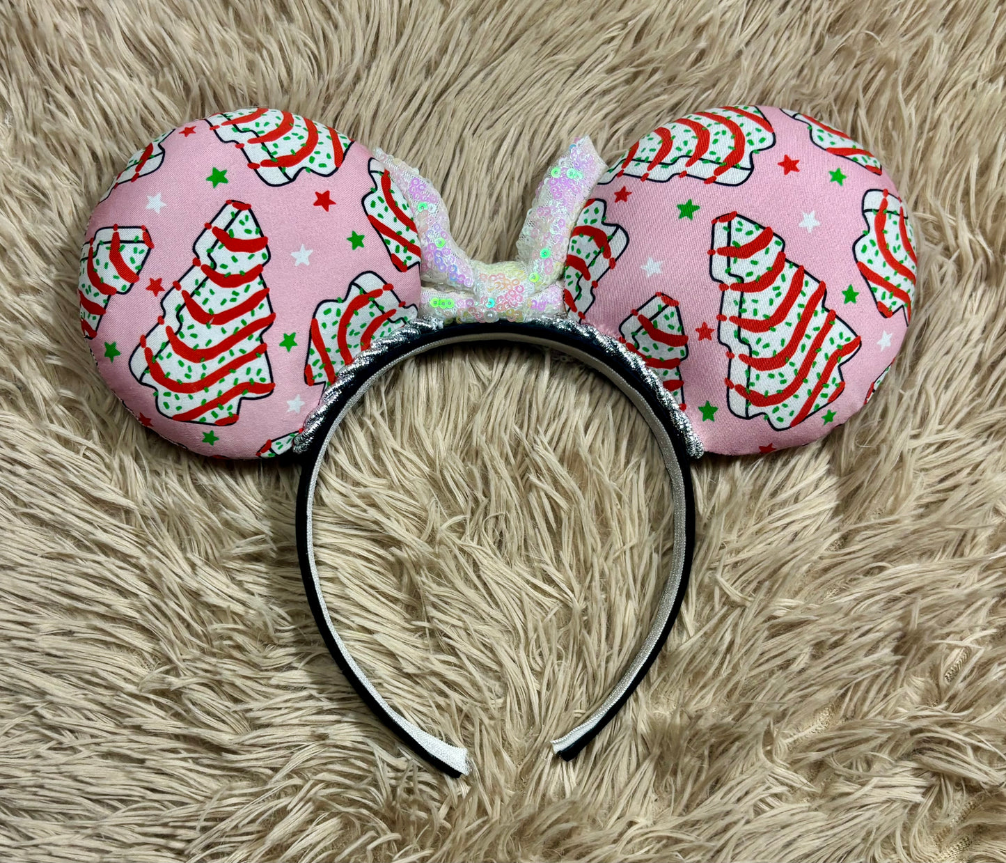 Christmas Tree Cake Ears