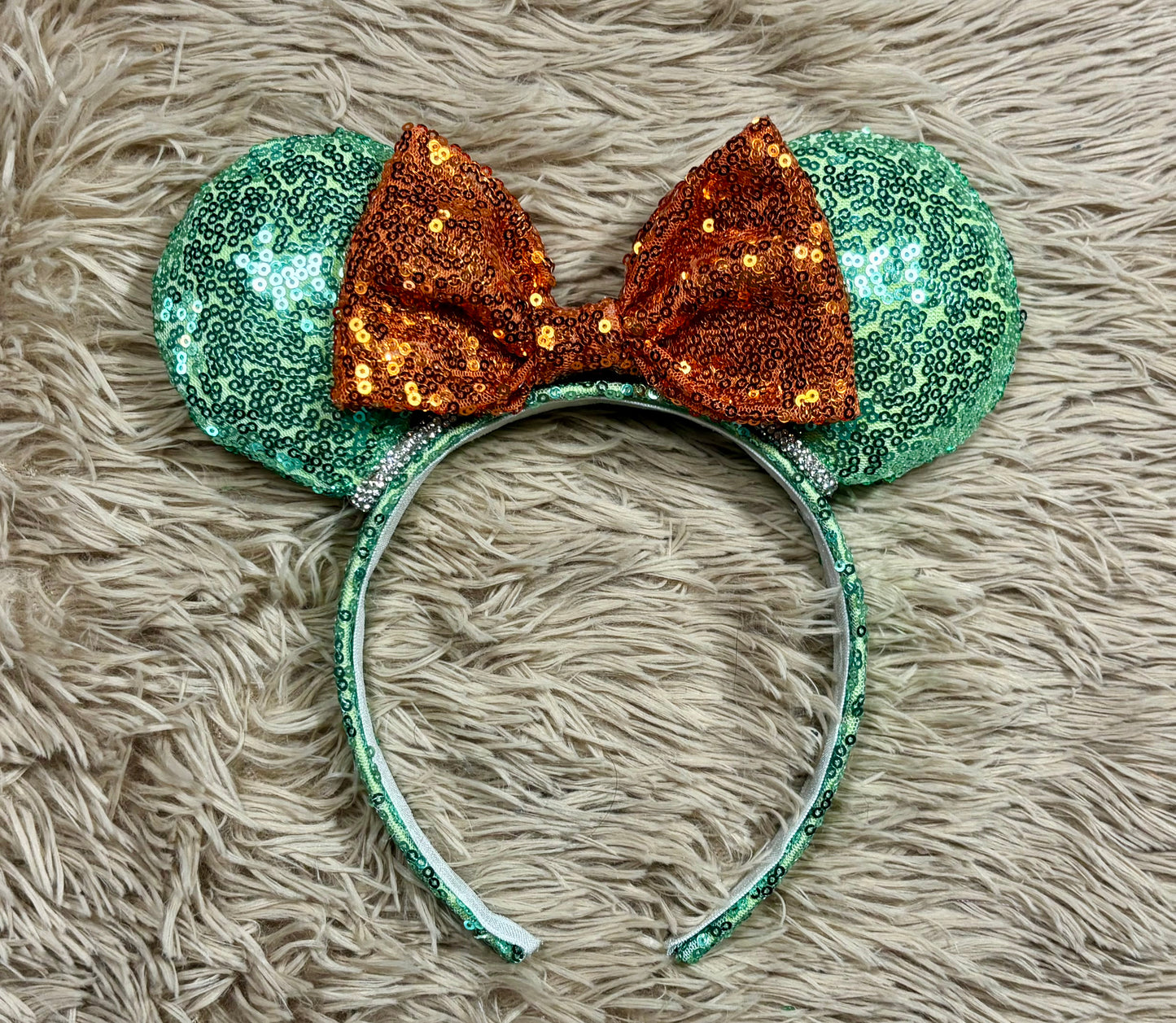 Show Business Sequin Handmade Headband