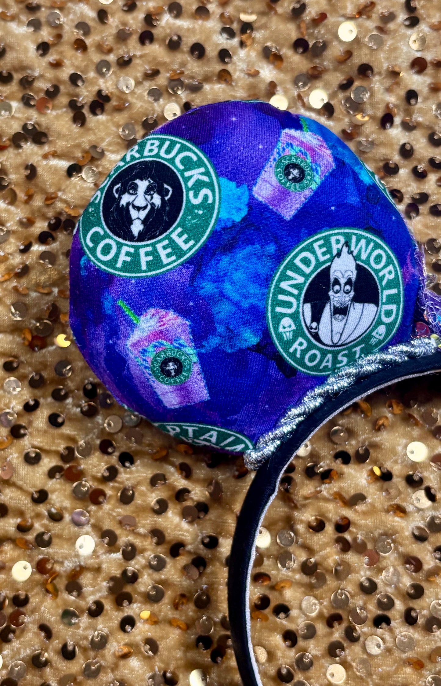 Caffeinated Villains Ear Headband