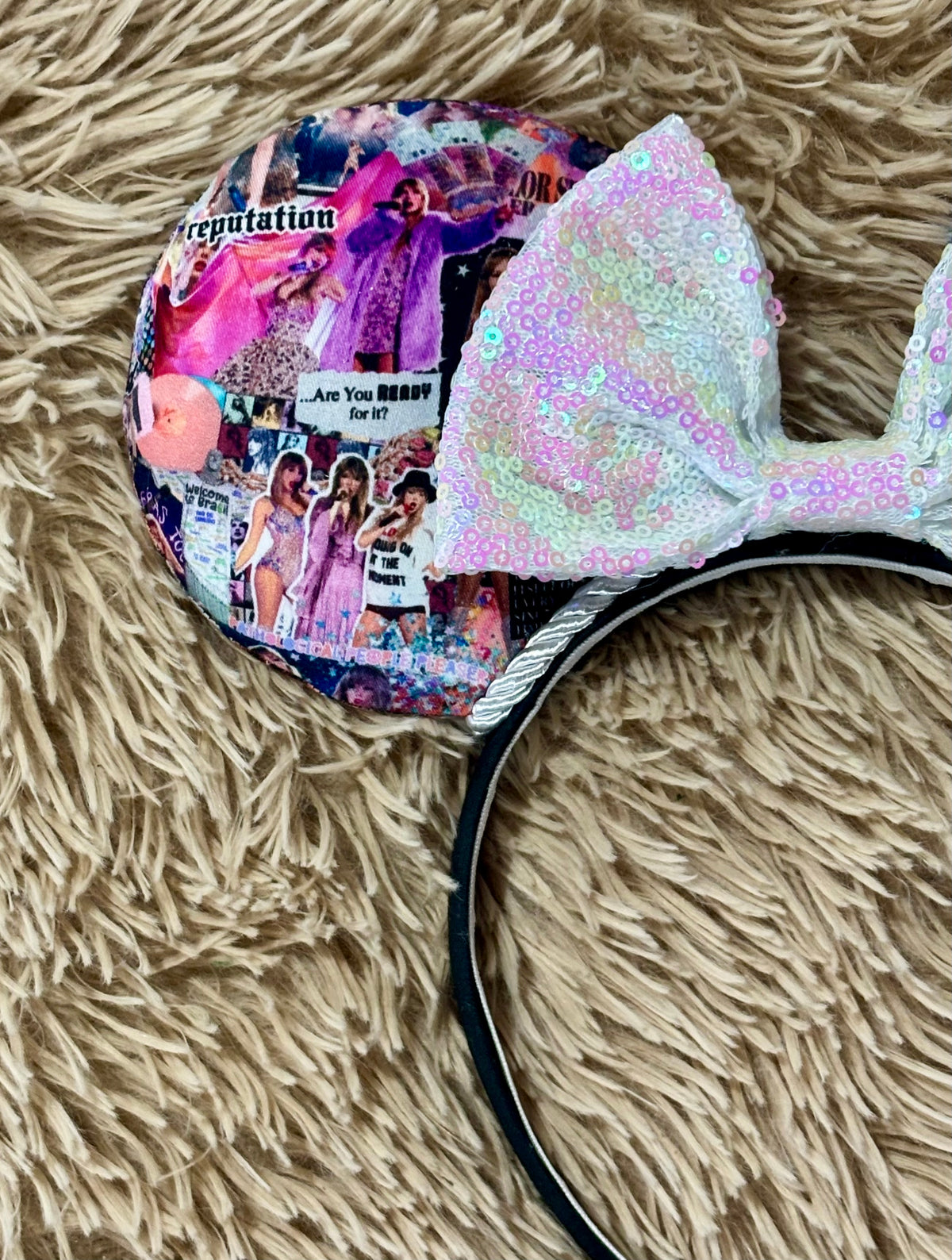 Sparkle & Shine Ear Headband – Handmade Custom Ears