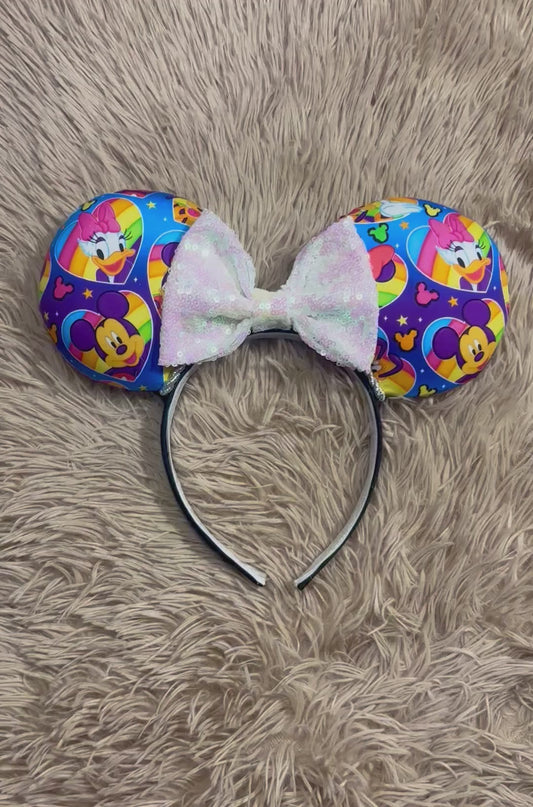 Rainbow Friends Handmade Ears