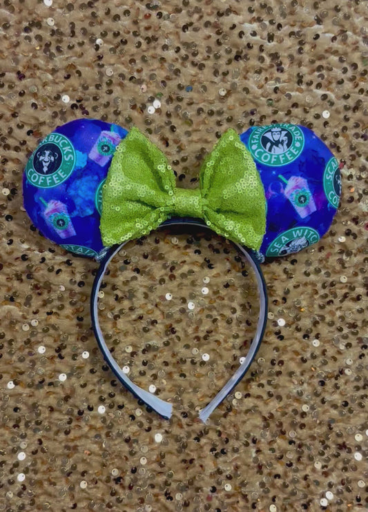 Caffeinated Villains Ear Headband