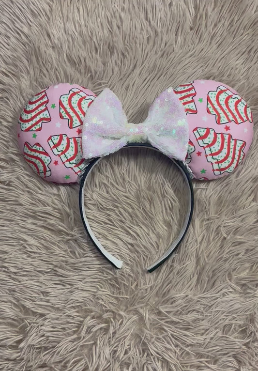 Christmas Tree Cake Ears