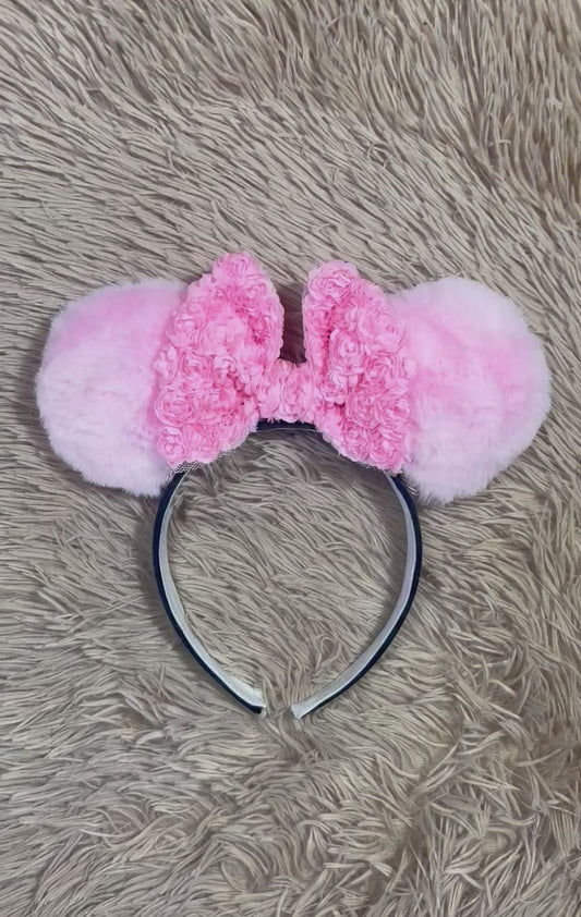 Pink Rose Ears